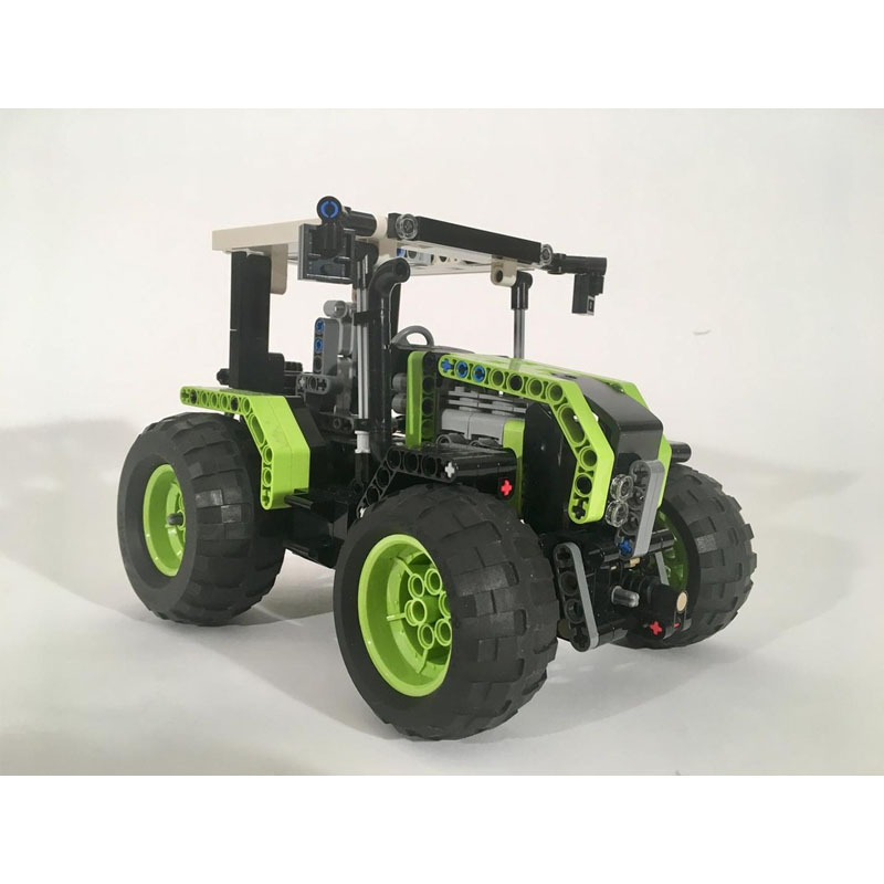 Farming Agriculture Model - MOC-97333 Urban Farm Agricultural Tractor Building