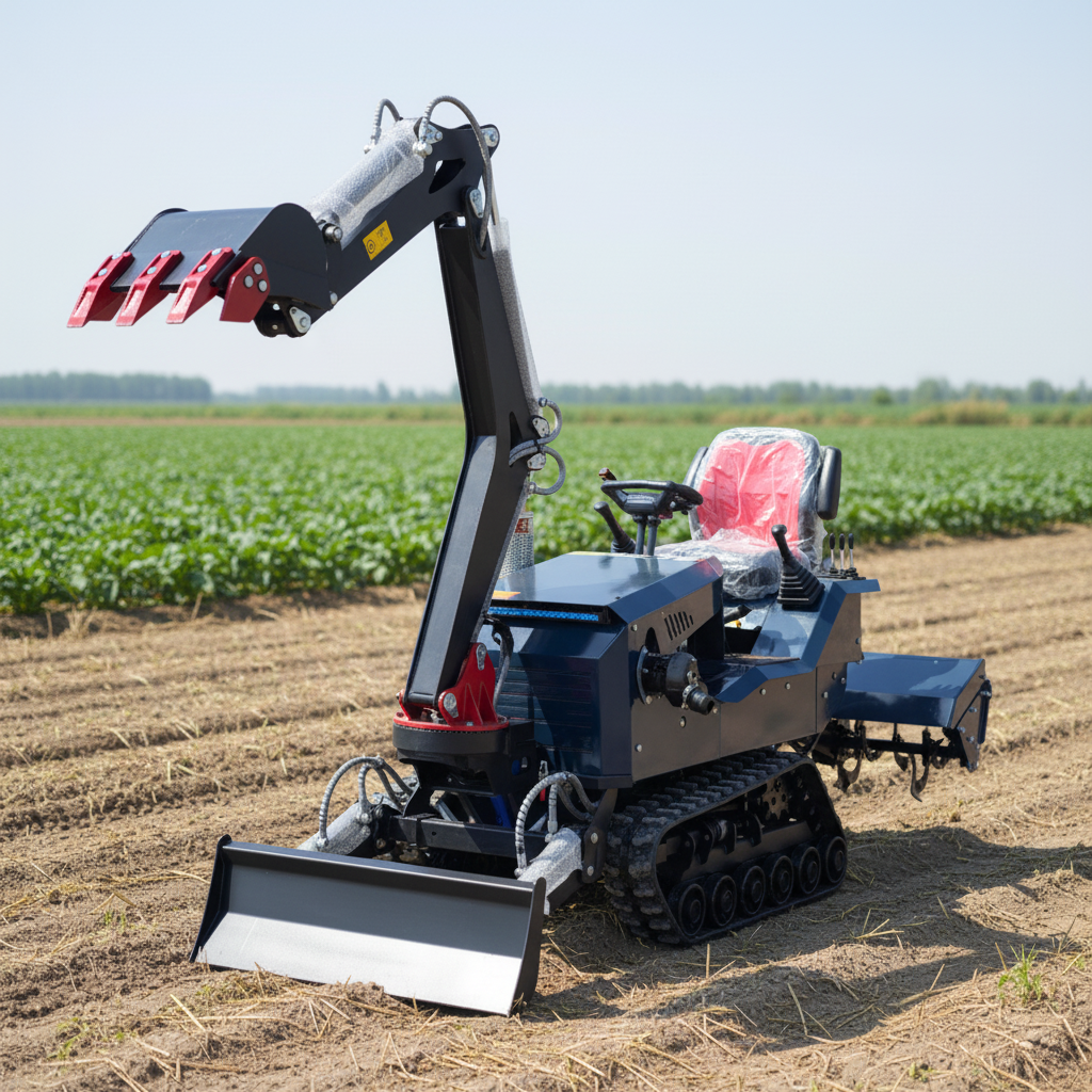 Agriculture Farming Professional - Customize Professional Crawler Farm Tractor High
