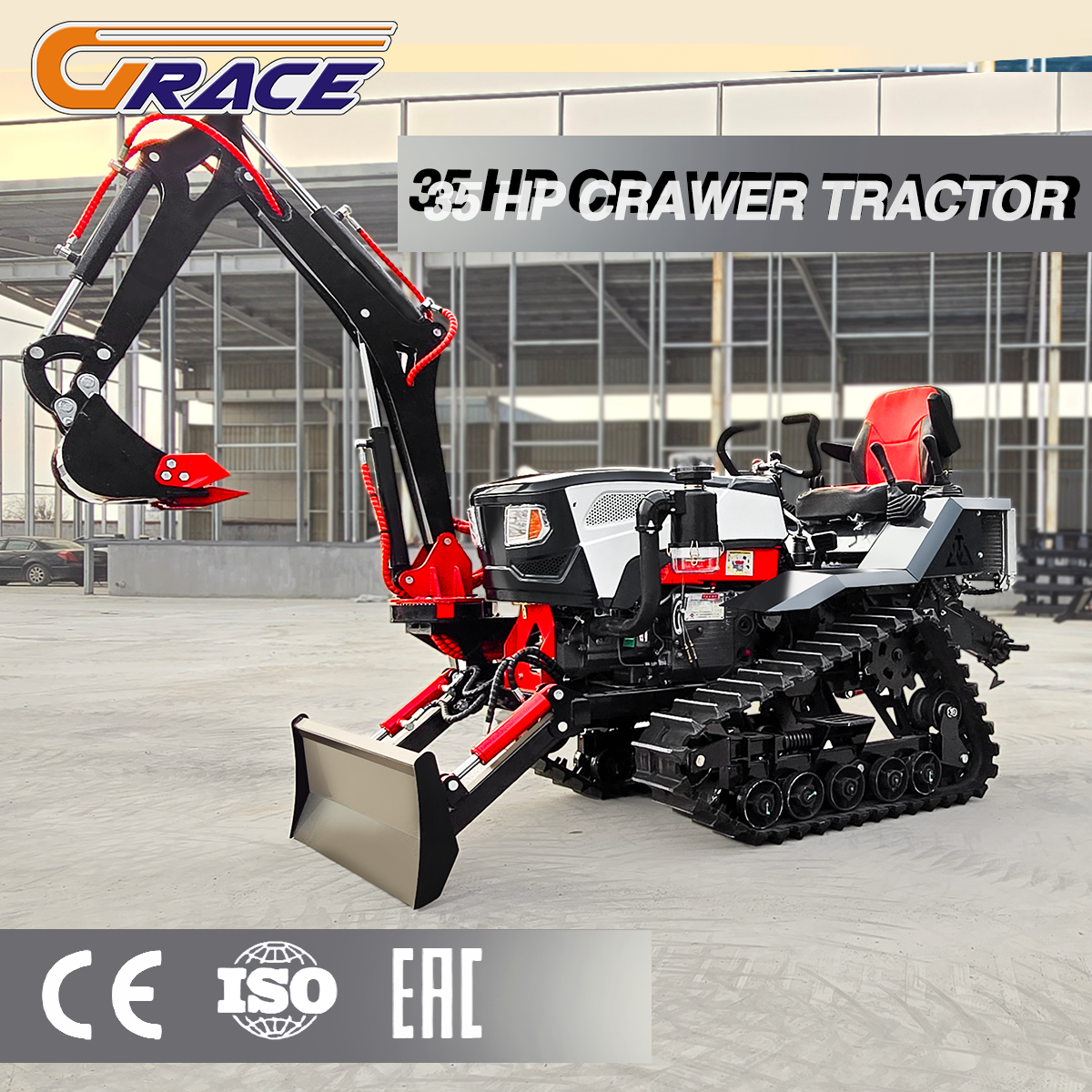 Factory Price Mini Crawler Tra - Farming Tools For Agriculture incelemesi ve fiyatı