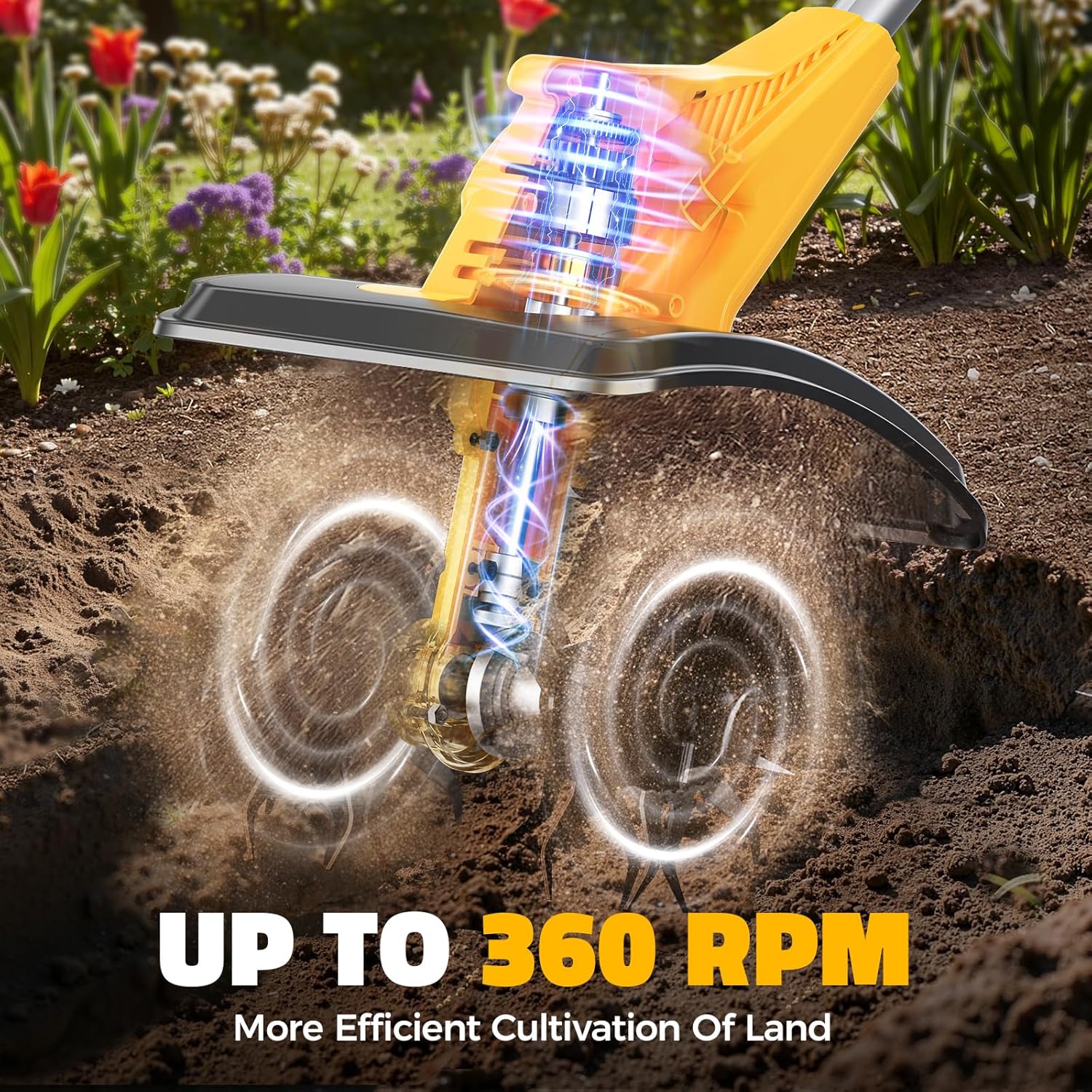 Cordless Tiller Cultivator Com - Farming Tools For Agriculture incelemesi ve fiyatı