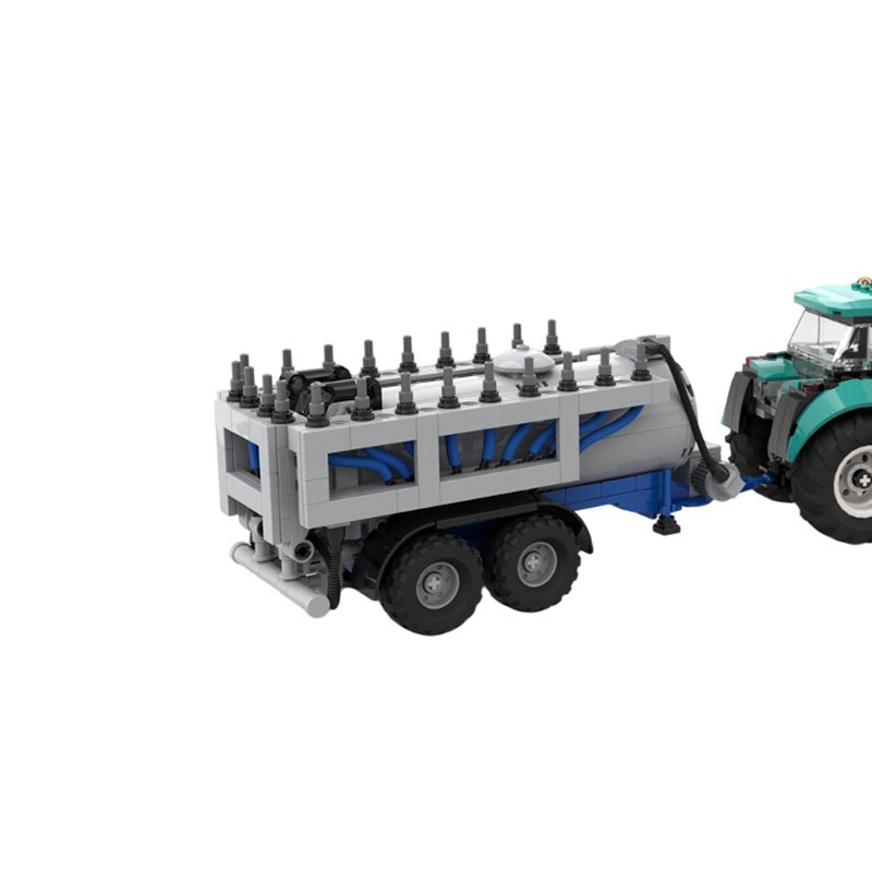 City Tractor MOC Building Bloc - Farming Agriculture Model incelemesi ve fiyatı