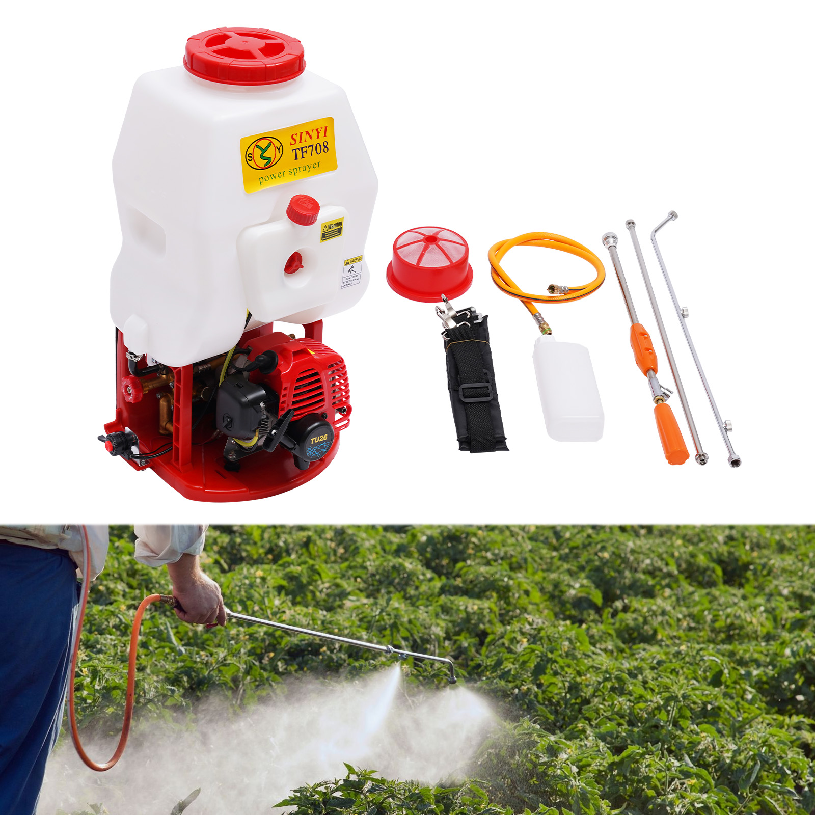 Backpack Power Sprayer 25.4cc  - Crop Sprayer Backpack incelemesi ve fiyatı