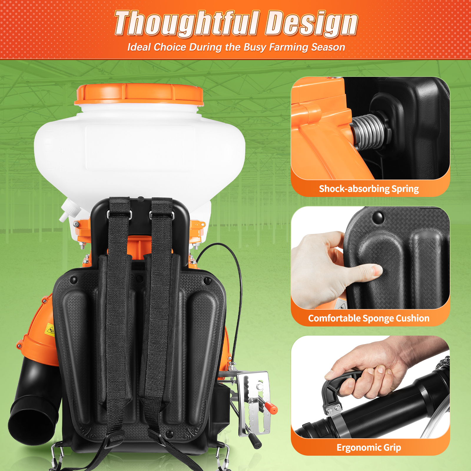 Gas Powered Backpack Sprayer 4 - Crop Sprayer Backpack incelemesi ve fiyatı