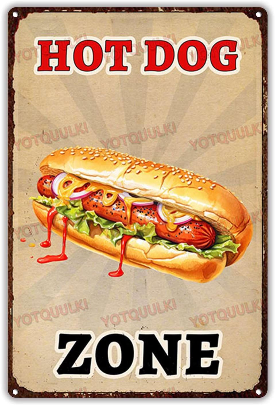 Hot Dog Zone Wall Art Canvas F - Farming Zone incelemesi ve fiyatı